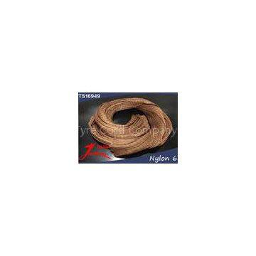 Brown Color Nylon Tire Cord Fabric 25EPI 1260D / 3 for Bias Tyres