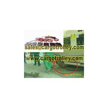 Air Casters Applied on Moving and Handling Works