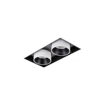 2-Head LED Grille Light 2*12W