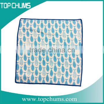 microfiber kitchen towel with scrubber,microfiber dish cloth,tea towels printed