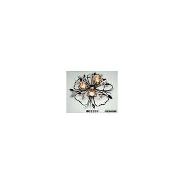 Metal Flower Candle Stand(metal candle holder, metal decoration)