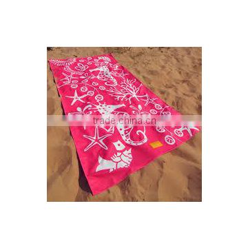 Custom full Design made digtial print bath blanket hotel bath velour soft oversized 100% cotton beach towel with cheap price