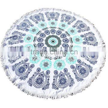 circle shape beach towel yoga fitness gym towel factory quality