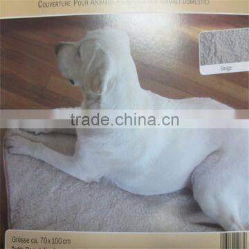 Wholesale warm fleece dog sherpa blankets for pet