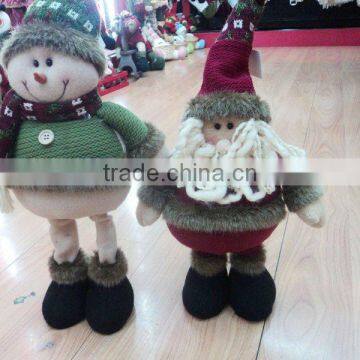 Lovely plush christmas handmade toys