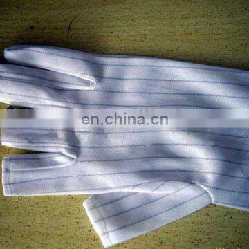 Worker used comfortable electrical conductive fabric gloves