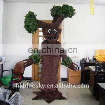 green leaf tree character mascot costume