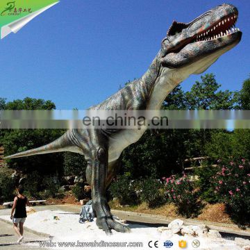 KAWAH China Supplier Outdoor Artificial Animatronic Life Size Dinosaur Statues