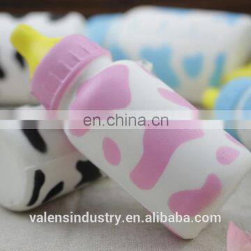 Hot Anti Stress Squishy Kawaii Soft PU Squishy Slow Rising Cute Feeding-bottle Toy for Female Mobile Phone/Handbag Pendant photo-3