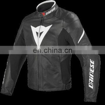 New Style Leather Motorcycle Jacket Classic Biker Jacket Brown Color