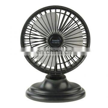 6 inch Portable USB / Lithium Battery Powered Desktop Mini Fan with Third Wind Gear Adjustment(Black)