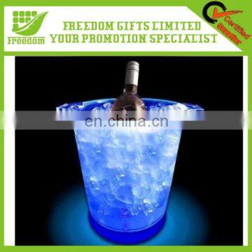 Fashional Customized Logo Printed LED Ice Bucket