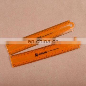 20cm customer PVC curve flexible soft clear plastic ruler