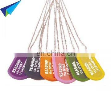 Aluminum Red Dog Tag With Engraved Logo photo-4