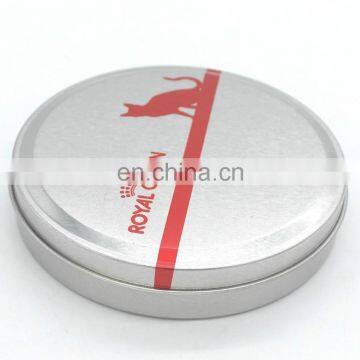 Custom Round Metal Tin Containers Packing Food photo-2