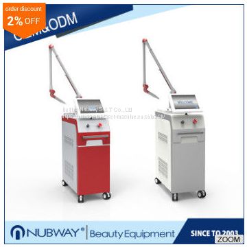 Q switch nd yag laser tattoo removal system freckles pigment age spots removal beauty machine