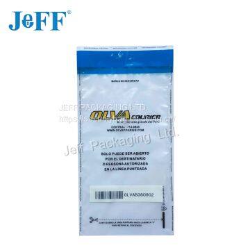 Customized Design Security Transparent Security Express Bag photo-2