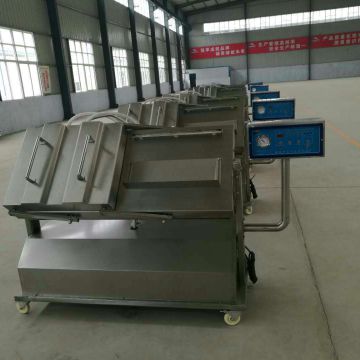 Can tilt the vacuum packaging machine