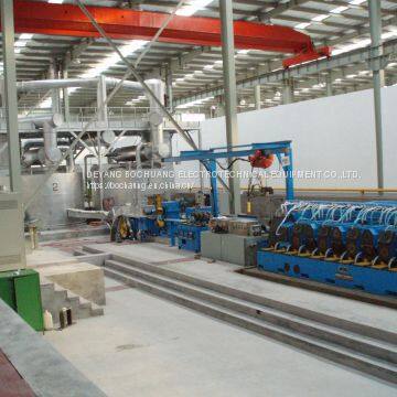 aluminum alloy  rod continuous casting and rolling line