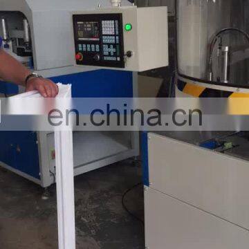 UPVC window making machine CNC corner cleaning machine