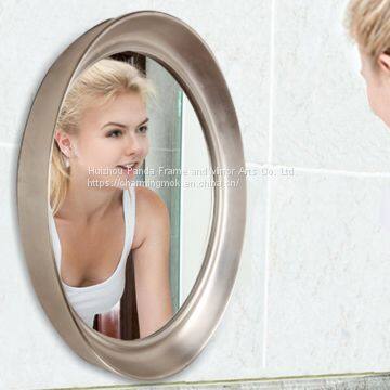 European-style Wall Mirror Bathroom Mirror Oval Bathroom Wash Mirror Decorative Mirror photo-2
