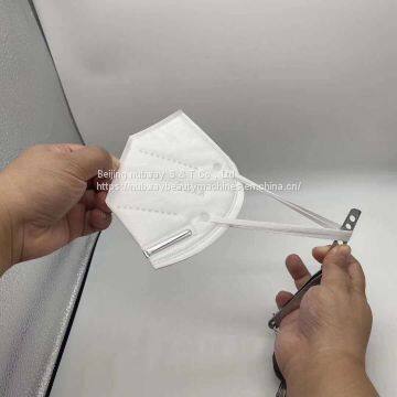 Aldult Earloop Protective Non-Woven Disposable N95 Mouth Mask Filter 3 Ply
