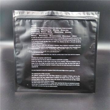 Chinese Manufacturer Produces Zipper Plastic PE Bag for Face Shield Gasket photo-4
