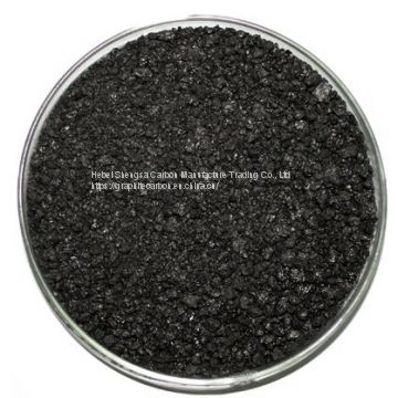 High carbon low sufur Graphitized petroleum coke for steelmaking