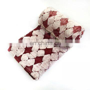 New Hot Selling Products Faux Rabbit Fur Throw Velvet Blanket Wholesale photo-2