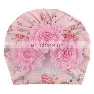 Babys Kids Bows Print Hat photo-4