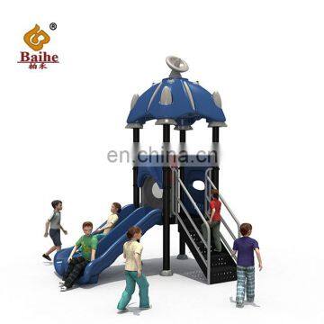 High Quality Preschool Kids Outdoor Playground  Galvanized Steel  Pipe Plastic Small Slide For Sale