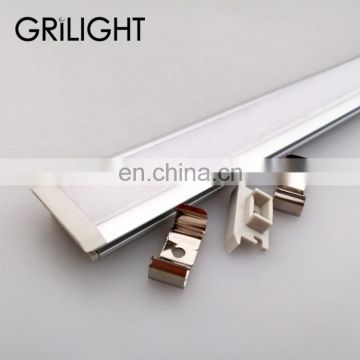 3mm thickness structural aluminum extrusion for flexible or hard led strip