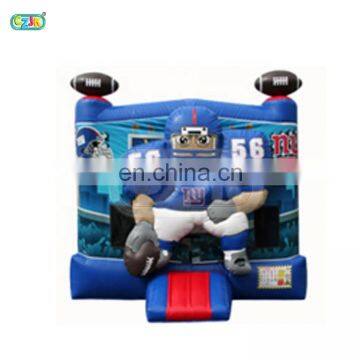 american football jumper inflatable bouncer jumping bouncy castle bounce house