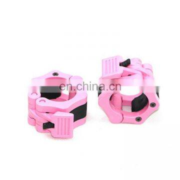 New design Low price custom spring clip barbell collar clamp for gym weightlifting powerlifting bar