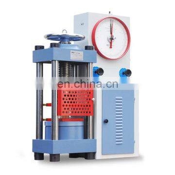 T-BOTA Good quality With Dial Gauge Concrete TYE-1000 Compression Testing Machine for concrete