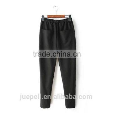 OEM Women Clothing 2015 New Arrival Grey Ladies Harem Pants
