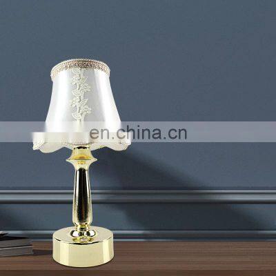 Amazon Home Decor Антикварный настольный ламп-бабочка на батарейках для кровати, настольный ламп на трехножке из алюминиевого металла в виде гантели