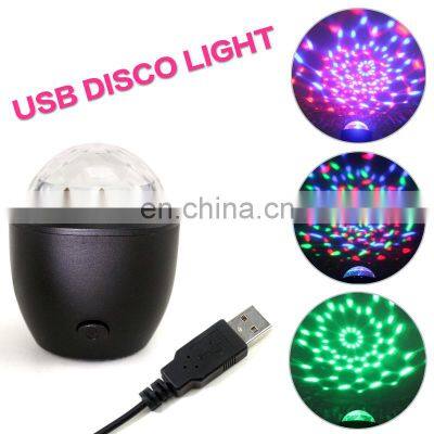 2020 Hot Sell DJ Lights From China Disco Lights LED Portable USB Disco Light With Press Switch photo-3