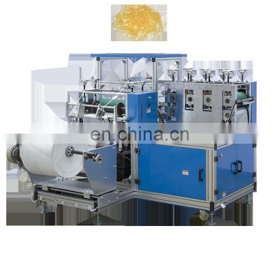 shoe cover products for surgical and cleanroom use making machine