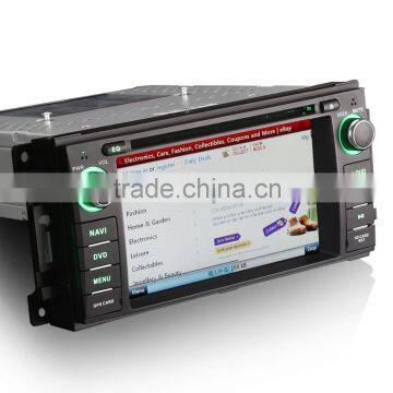 Erisin ES6061M 6.2" 1 Din Touch Screen Car Radio for Jeep Grand Cherokee photo-2
