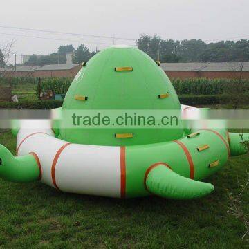 Hot Sale Customized Inflatable Aquatic Green Turtle Gyro