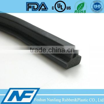 EPDM foam rubber window sealing