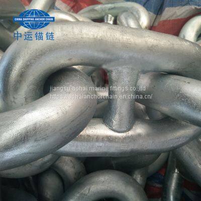 36mm hot dip galvanized marine anchor chain cable