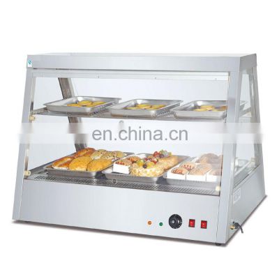 Commercial electric food warmer display /Display Bread Showcase for restaurant