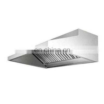 Customize Stainless Steel 201 304 Hotel Restaurant industrial range hoods