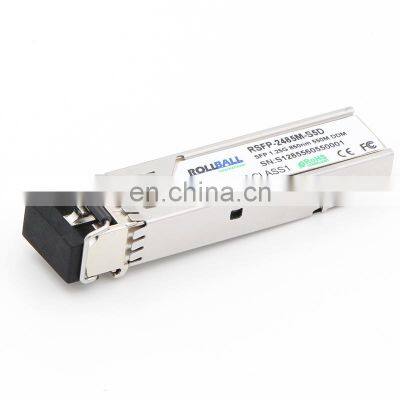 High performance 1.25G 60km sfp transceiver housing