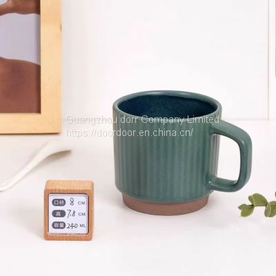 The ins wind ceramic mug breakfast cup contracted ceramic cup men coffee cup drinking cup student cup