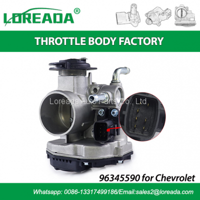 LOREADA Fuel Injection Throttle body Assembly 96253560 96447930 96345590 For Chevrolet Bubria Tacuma Rezzo Vivant