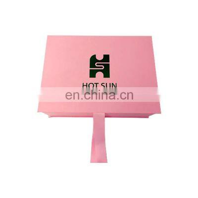 Luxury Custom Printed or Gold Stamping Logo Rigid Cardboard Cosmetics Product Packaging Square Gift Box