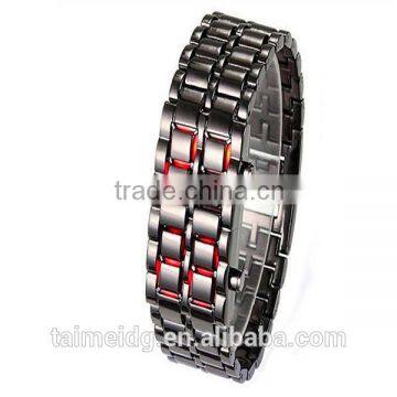 Fashion design led watches metal